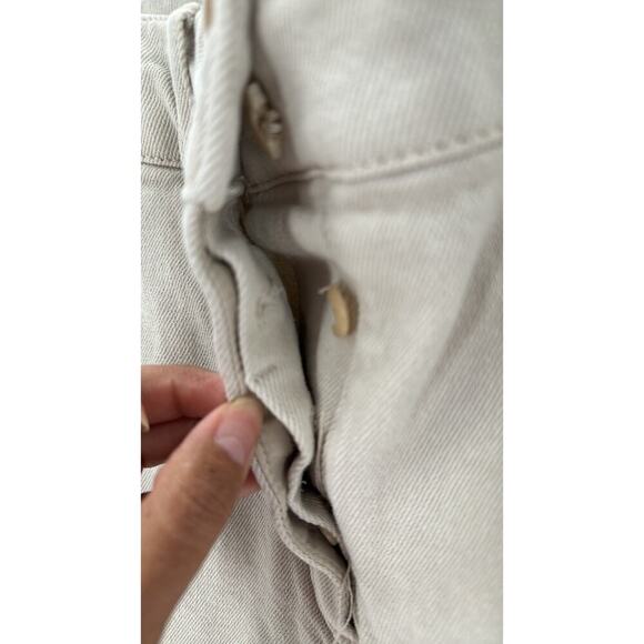 Wilfred Free Modern Cargo Pants Size 4 Cream Denim casual minimalist versatile - Picture 6 of 12
